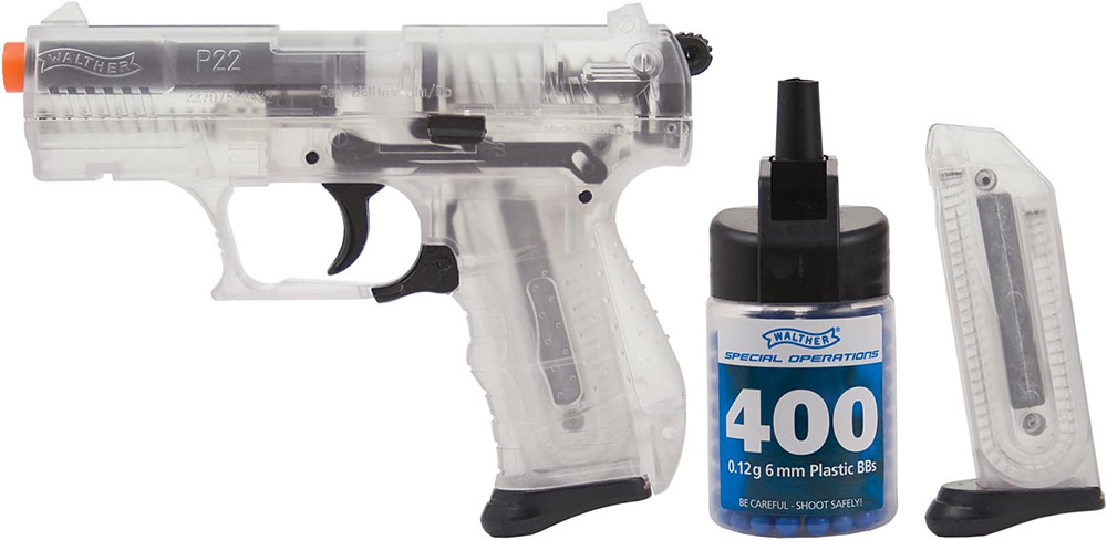 Walther P22 Spring Powered Airsoft Pistol Kit
