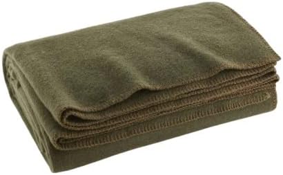 MIL-SPEX Oversize 90x66 Inch Wool Blend Blanket