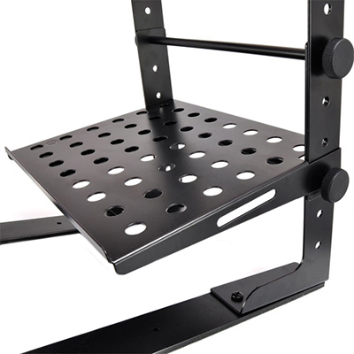 Pyle® PLPTS30 Laptop Computer Stand for DJ with Flat Bottom Legs