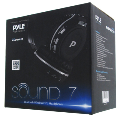 Pyle® PHPMP39 Sound-7 Bluetooth Wireless Headphones with Built-In Mic