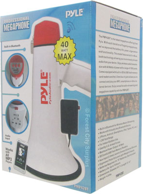 Pyle® PMP42BT 40 Watt Bluetooth Megaphone with Microphone and Siren