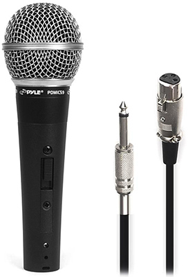 Pyle Canada  PDMIC59 Professional Dynamic Unidirectional Microphone