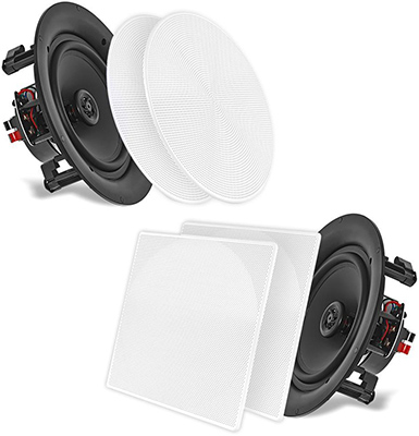 Pyle Canada  PDIC66 6.5-Inch Surround Sound Ceiling Speakers