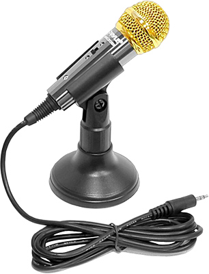 Pyle Pro  PMIKC20BK Wired Vocal Microphone with 3.5 MM Connection