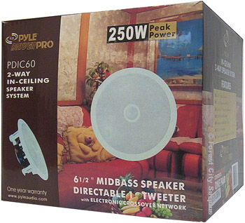 Pyle Pro® PDIC60 6.5 Inch Ceiling Speakers