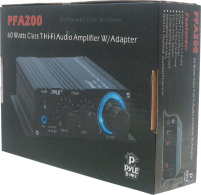 Pyle Canada  PFA200 60 Watt Class-T Hi-Fi Audio Amplifier