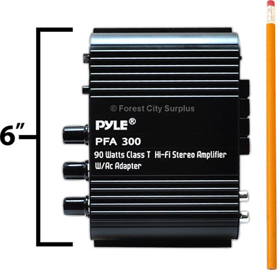 Pyle® PFA300 90 Watt Class-T Hi-Fi Audio Amplifier