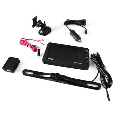 Pyle Canada  PLCM3550WIR Wireless Rear View Back-up Camera & Monitor Parking/Reverse Assist System