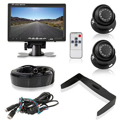 Pyle® PLCMTR7250 Rear-View Backup Camera System with 7-inch screen