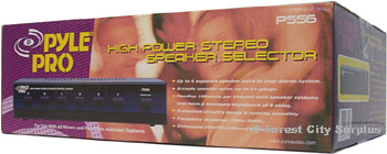 Pyle Pro  PSS6 6 Speaker Selectors