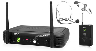 Pyle Pro  PDWM1904 Premier Series Professional UHF Wireless Microphone System