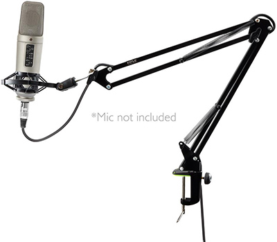Pyle® PMKSH01 Table Clamp Style Suspension Microphone Boom Stand