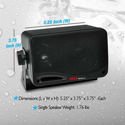 Pyle® PDWR42BBT 200 Watt Bluetooth Home Speakers
