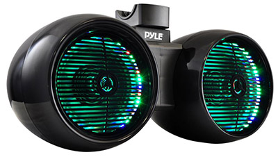 Pyle Canada  PLMRWB652LEB 6.5-Inch Dual Marine Tower Speakers