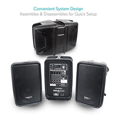 Pyle® PPHP898MX Bluetooth PA Loudspeaker System