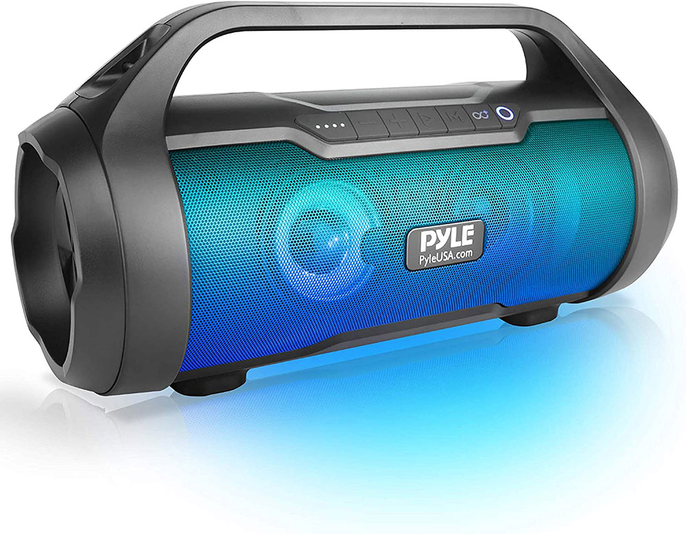 Pyle® PBMWP185 Portable Bluetooth Boombox Speaker Portable Radios