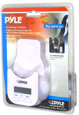 PiFMPK9 Pyle® DC 12 Volt iPod/iPhone Car FM Wireless Transmitters