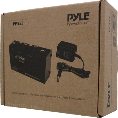 Pyle Canada  PP555 Ultra Compact Phono Turntable Pre-Amplifier