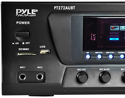 Pyle Canada PT272AUBT Hybrid Bluetooth Amplifier Receiver Stereo System