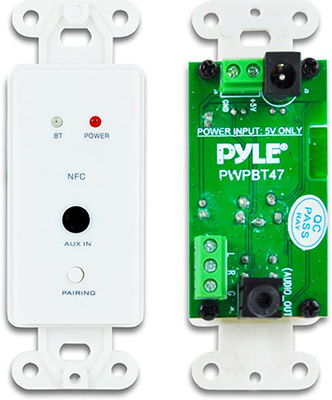 Pyle® PWPBT47 In-Wall Bluetooth Audio Control