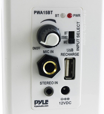 Pyle Canada  PWA15BT Bluetooth One Gang 100 Watt Mini In-Wall Amplifier