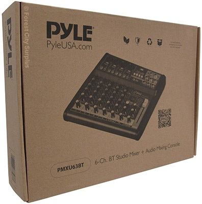 Pyle Canada PMXU63BT 6-Channel Bluetooth Studio Mixer