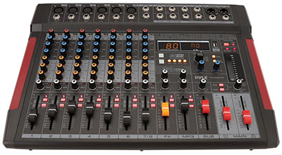 Pyle Canada PMX648 8-Channel Audio Mixer