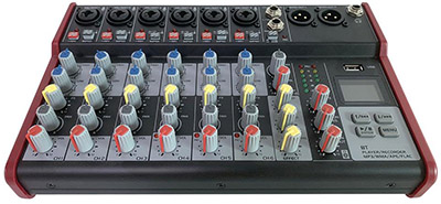 Pyle Canada  PMX648 8-Channel Bluetooth Studio Mixer