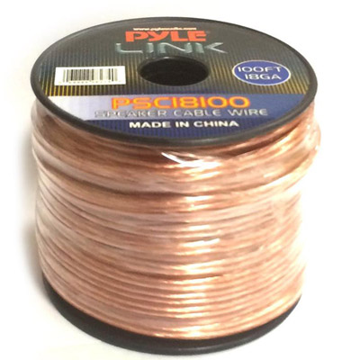 Pyle Canada  Link 18-Gauge Speaker Cable Wire - 100 Feet
