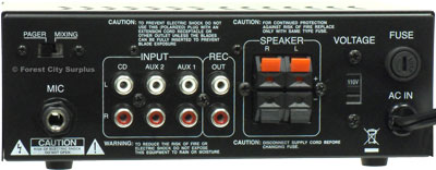 PTA2 Pyle Canada  Mini 2 x 40 Watt Stereo Amplifiers
