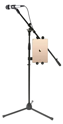 Pyle® PMKSPAD1 Multimedia iPad and Microphone Stand