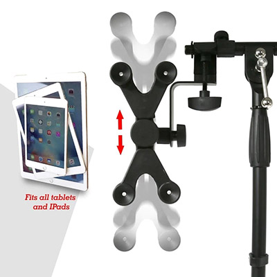 Pyle® PMKSPAD1 Multimedia iPad and Microphone Stand