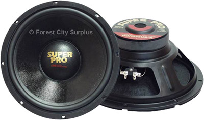 PW1048US-X - Pyramid Canada  10 Inch Home Audio Subwoofers