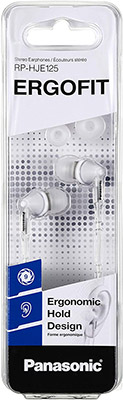 Panasonic® RP-HJE125 Wired Stereo Earphones