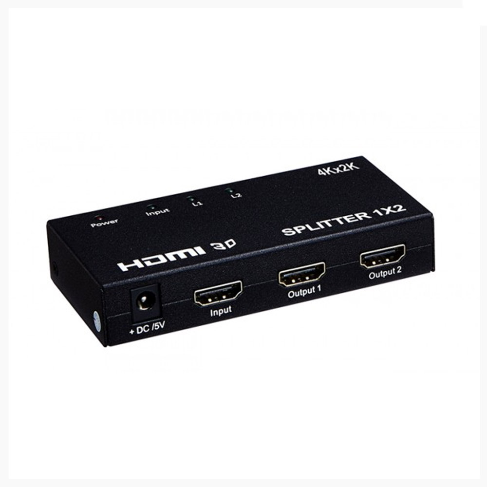 2-Way HDMI Splitter with Full 3D and 4Kx2K