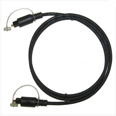 Power Pro Audio  12 Foot Digital Audio Optical Fiber Cables
