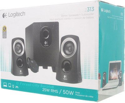 Logitech Z313 2.1 Channel Stereo Speaker System with Subwoofer