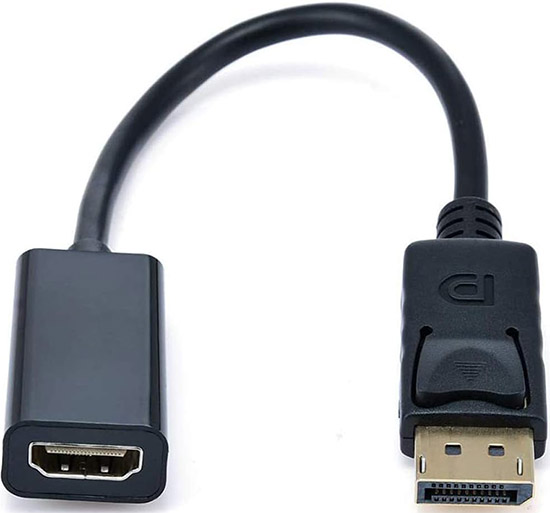 DisplayPort to HDMI Cable Adaptor (M-F)