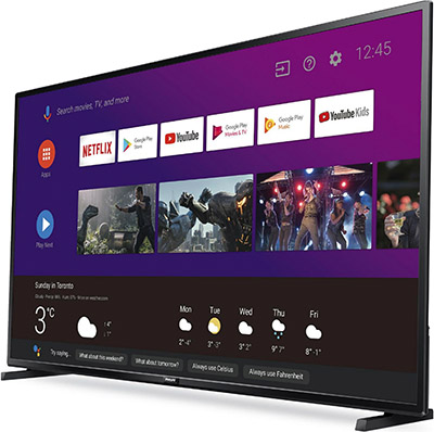 Philips® 50" 4K Ultra HD LED Smart Android™ TV