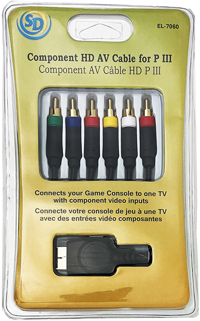 SD  Component HD AV Cables for Xbox 360