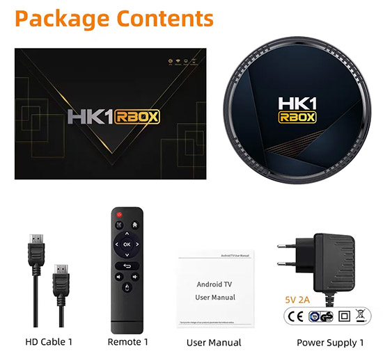 HK1 RBOX H8 Android TV Box 