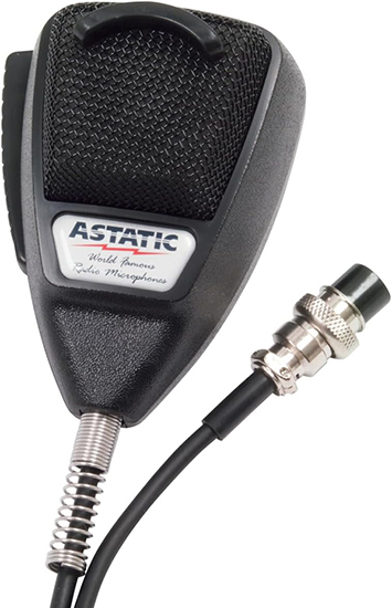 Astatic  4-pin Noise-cancelling Radio Microphone