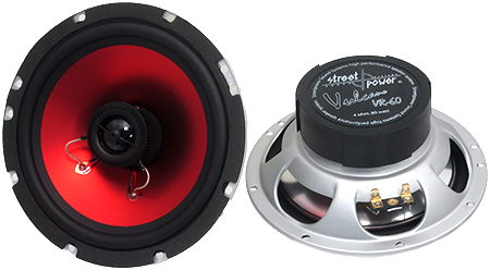 Street Power Sound System  Vulcano VR-60 6.5" 2-way Speaker Set