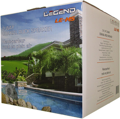 Legend  LE-M5 2-Way Coaxial Outdoor Rock Speaker