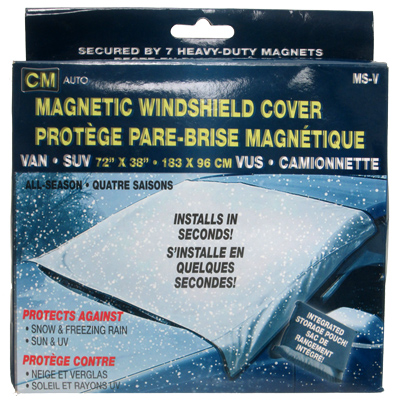 CM  Magnetic Windshield Cover for Vans and SUVs