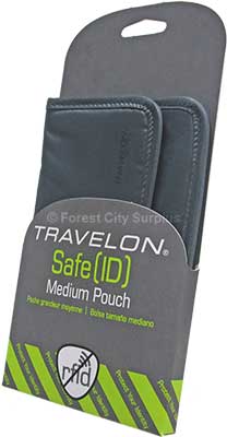 Travelon® RFID Shielding Medium Sized Safe ID Pouches