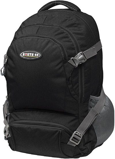 North 49® 50 Litre Coyote Backpacks with Padded Laptop Sleeve