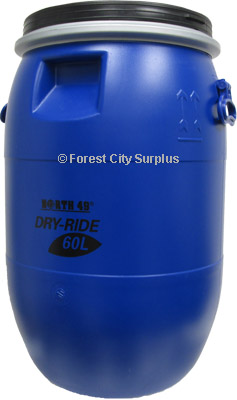 60-Litre Waterproof Dry-Ride Barrels by North 49 