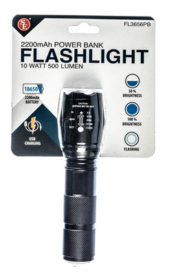 2200mAh Power Bank Flashlight