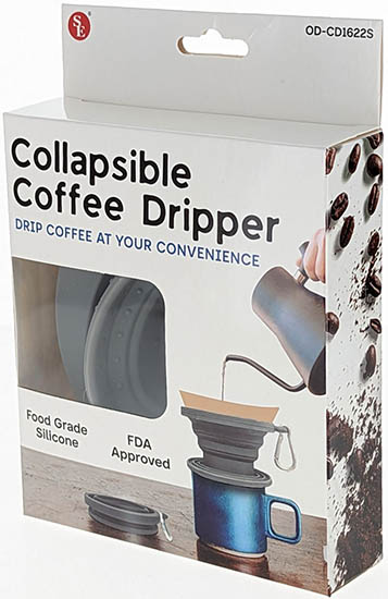 Silicone 1" Collapsible Coffee Drip